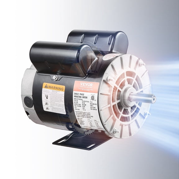 2HP SPL Air Compressor Motor 115V/230V, 20A/10A, 3450 RPM, 56 Frame, CW/CCW Rotation – Powerful Industrial Electric Motor for Air Compressors