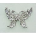 thumbnail image 2 of Gorgeous Rhinestone Crystal Enamel Butterfly Pin Brooch, 2 of 2