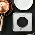 thumbnail image 4 of LITINKIMI 4pcs Drip Pans Replacement Stainless Steel Square Gas Range Drip Pan for Cooking Enthusiasts, 4 of 8