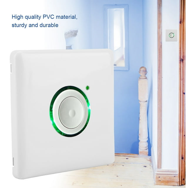 Interruptor de temporizador táctil con luz lider para exteriores, 16 niveles, configuración de sinconización para escalera de almacén