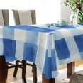 thumbnail image 4 of Yayeee Tablecloths for Rectangular Tables 54 x 54 inch Party Table Cover, Blue Plain, 4 of 6