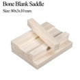 thumbnail image 3 of 6 Pcs Bone Guitar String Bridge Saddle Blank for Acoustic Classical Guitar, 3 of 6