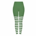 thumbnail image 2 of Nmnitkp Women's Pants Halloween Costume Print Stretchy Leggings Green,M, 2 of 9