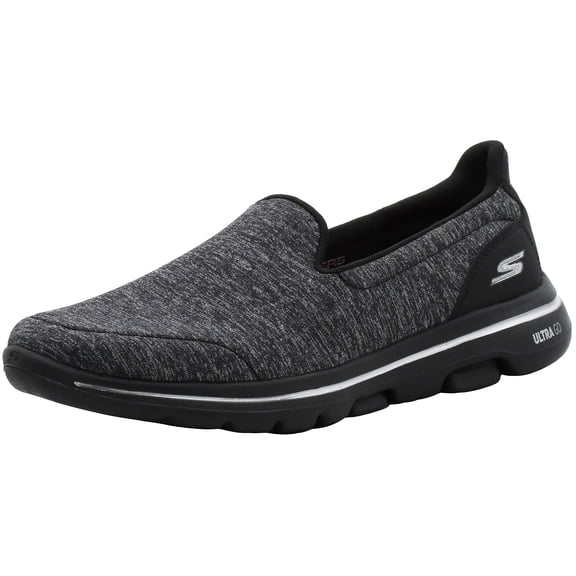 Skechers Sneakers for Women Go Walk 5 Honor Slip-On Shoes with Ultra Go Cushioning and Comfort Pillars