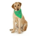 thumbnail image 1 of Lot de 3 Foulard pour Chien en Coton Paisley Triangle - TG et Lavable (Vert), 1 of 2
