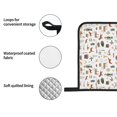 thumbnail image 4 of Pofeuu Outdoor Living Print Oven Mitts and Pot Holders 4 pcs Set,High Heat Resistant 500 Degree Extra Thicken Long Kitchen Cotton Oven Glove for Cooking, 4 of 6