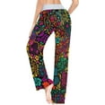 thumbnail image 5 of GZHJMY Women's Pajama Pants Colorful Flowers Design Comfy Stretch Sleepwear Essentials womens Lightweight Lounge Terry Pajama Pant, X-Small, 5 of 7