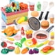 thumbnail image 1 of Juego de juguetes para comida HOLYFUN Kitchen con corte de frutas y verduras, 1 of 9