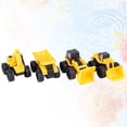 thumbnail image 5 of 4pcs Construction Vehicle Model Plastic Engineering Truck Excavator Children Educational Toy, 5 of 5