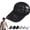 Black, variant on Hat with Fans Solar Power, 3-Speed Quiet Fan,USB & Solar Powered Breathable Baseball Cap for Hiking Fishing Golf