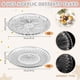 thumbnail image 5 of Juego de 9 soportes acrílicos para tartas que incluyen 4 unidades de 3 niveles, 4 bandejas redondas de postre y 1 soporte de pedestal para tartas, mesa de postre, soporte para cupcakes, 5 of 7