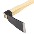 thumbnail image 3 of Xirurus 6.69" Wooden Handle Hoe – Double Safety Fastener, Ergonomic Grip, Lightweight, Ideal for Weeding & Digging, 3 of 16