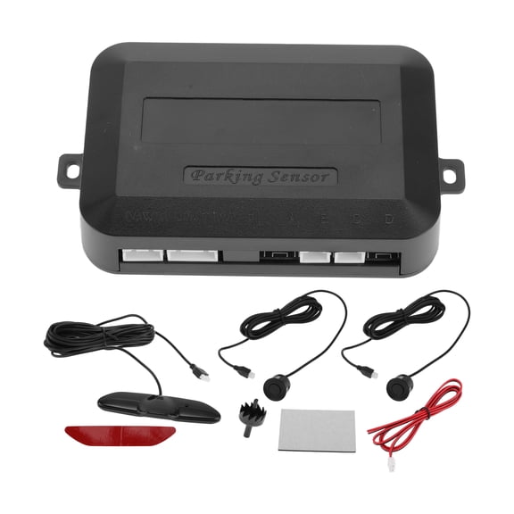 Unique Bargains Car Auto Vehicle Reverse Backup Radar System  2 Parking Sensor