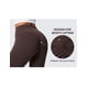 thumbnail image 5 of Pantalones CRZ YOGA Secretsculpt Butterlift tiro de 79 cm Marrón L, 5 of 6
