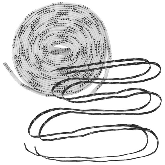 2 Pairs Shoelace Skates Laces Ice Shoelaces Shoes for Sneaker Accessories Decorative Hockey