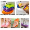 thumbnail image 3 of Mop Slippers Shoes 5 Pairs (10 Pieces) - Shoes Cover for Mop Dust Duster Slippers Cleaning Floor House Washable Floor Cleaning Tools Shoe Cover(Mix), 3 of 7