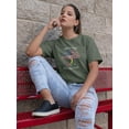 thumbnail image 2 of American Grown Bissauginean Root T-Shirt Women -Smartprints Designs, Female Small, 2 of 4