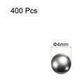 thumbnail image 2 of Unique Bargains Boules de Précision 4mm Diamètre G200 201 Acier Inoxydable pour Roulements 400 Pack, 2 of 5