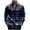 Navy, variant on Diufon Men's Shirts Casual Long Sleeve Lapel Plaid Button Down Shirts Spring Summer Loose Lightweight Blouse