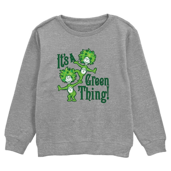 Boy's Dr. Seuss It's a Green Thing Sweatshirt