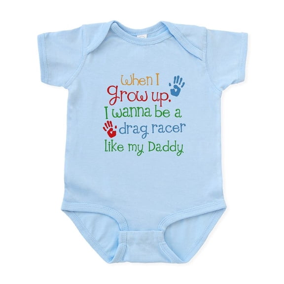 CafePress - Future Drag Racer Infant Bodysuit - Baby Light Bodysuit, Size Newborn - 24 Months
