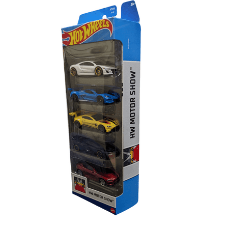 Hot Wheels 5 pack HW Motor Show