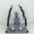 thumbnail image 2 of 24 Layers Desktop Placed Two Sides Rotatable Drying Rack Screen Printing Drying Rack, 2 of 11