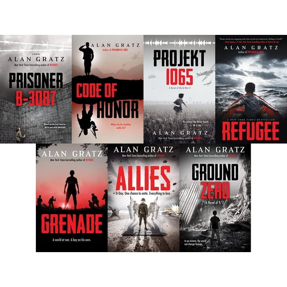Alan Gratz Complete 7 book  Collection  – Seven Powerful Novels of Courage and Survival