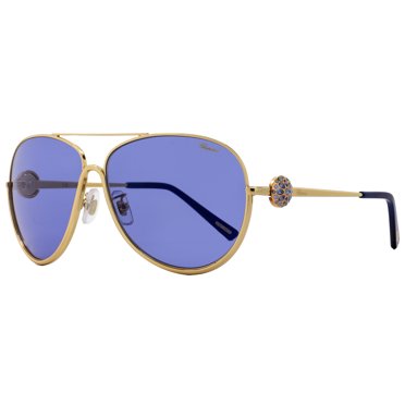Chopard SCH B23S SCHB23S-0300 Sunglasses - Shiny Rose Gold/Blue