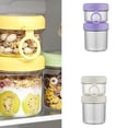 thumbnail image 2 of YIEMEEN Portable Breakfast Cup with Lid and Spoon for Students Office Worker and Travel, 2 of 20