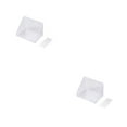 thumbnail image 1 of Inteprter Estante montado en la pared, decodificador de TV de plástico, estante para enrutador, armario con espejo, soporte de almacenamiento Transparente 2piezas, 1 of 6