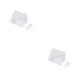 thumbnail image 4 of Inteprter Estante de pared de plástico sin perforaciones, decodificador de TV, estante de enrutador, soporte de partición, accesorios para el Transparente 2Conjunto, 4 of 6