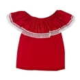 thumbnail image 3 of Disfraz Infantil Source Blusa Roja Mexicana Talla 6 años Fiestas Patrias 2026, 3 of 4