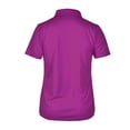 thumbnail image 2 of Monterey Club Women's Pro Leopard Print Block Golf Polo Shirt #2350, 2 of 3
