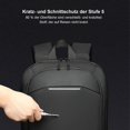 thumbnail image 4 of Slim Expandable Business Backpack for Men Waterproof Travel Laptop Bag with USB Port, 4 of 5