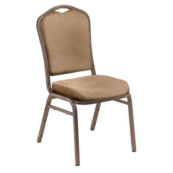 National Public Seating Silhouette Upholstered Stacking Chair