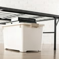 thumbnail image 4 of Mellow 14" Metal Platform Bed Frame, Heavy Duty Steel Slats, Black, Twin, 4 of 7