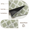 thumbnail image 6 of Sage Green Morocco Area Rugs 3'x5', Washable Small Throw Rugs for Living Room Bedroom, Geometric Moroccan Abstract Art Indoor Outdoor Rug Non-Slip Low Pile Carpet Runner Reversible Floor Mats, 6 of 8