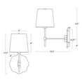 thumbnail image 2 of Regina Andrew 15-1118 Mia 14" Tall Wall Sconce - Natural Stone, 2 of 4