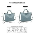 thumbnail image 3 of Kattee Women's Soft Leather Tote Bag, Top Satchel Purses and Handbags, 3 of 7