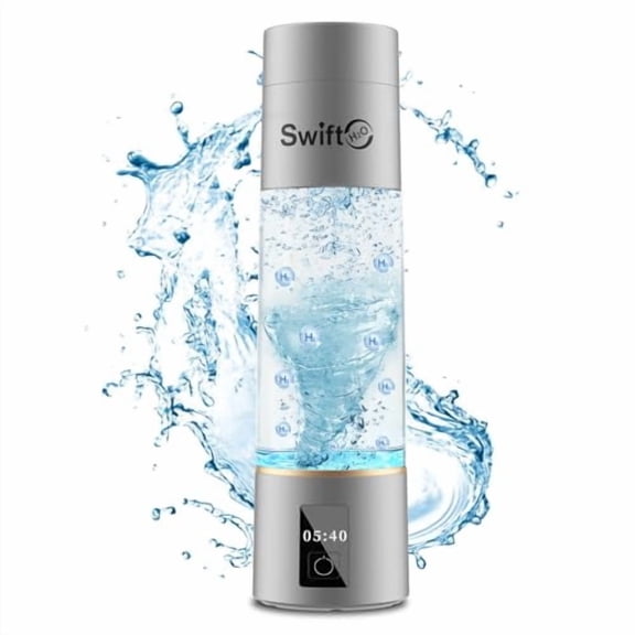 Hydrogen Water Bottle Generator 2024, PEM/SPE Electrolysis Hydrogen Water Technology, 4000 PPB, LED Display, Hydrogen Water Ionizer Machine, Hydro Generator, Gifts for Men and Women