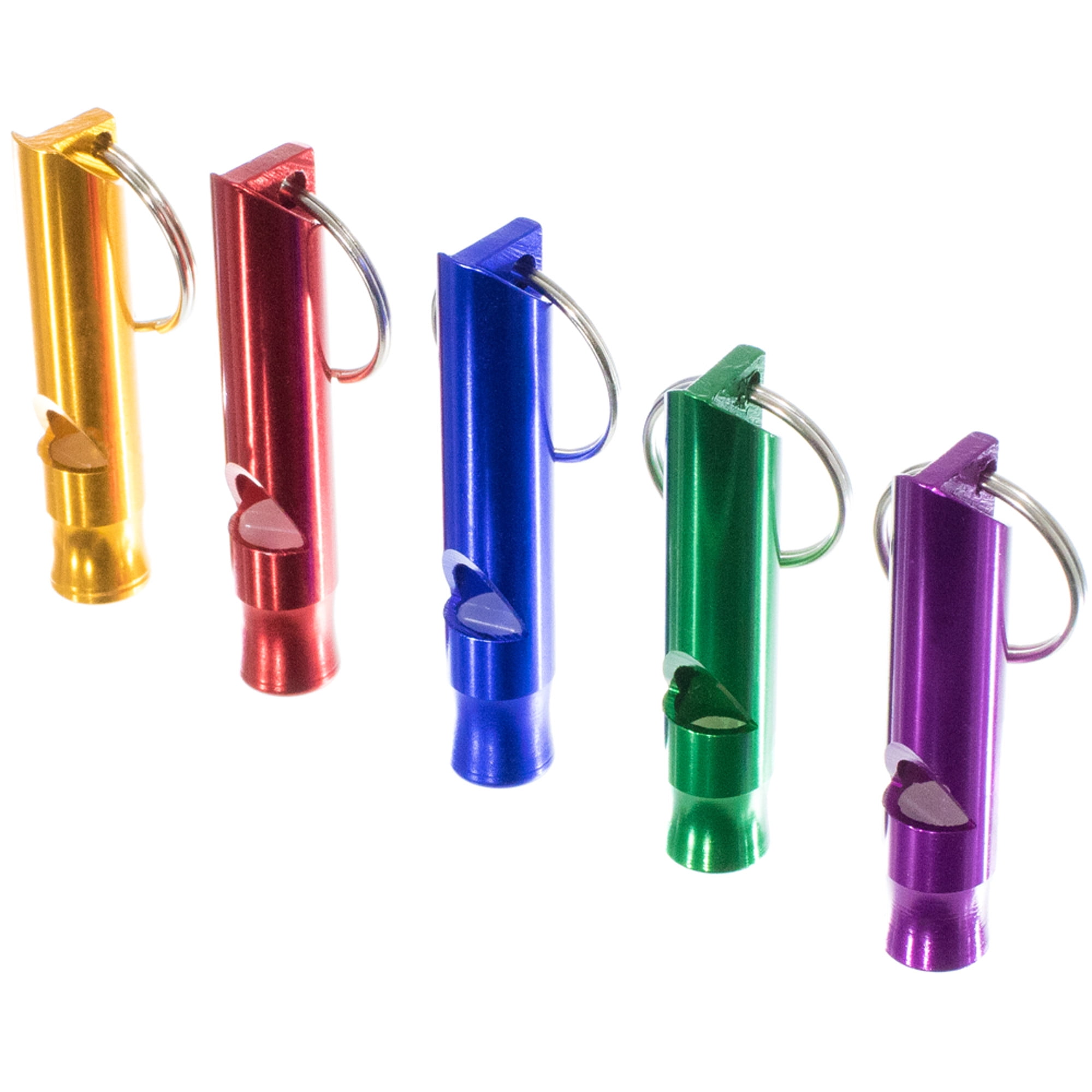 West Coast Paracord Security Whistles - Emergency, Hiking, Camping, Survival - Various Pack Sizes and Colors