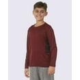 thumbnail image 2 of Real Essentials 4 Pack: Boys Youth Dry-Fit Moisture Wicking Active Athletic Performance Long-Sleeve T-Shirt, 2 of 5