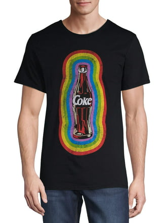 Coca Cola Men S Coca Cola Coke Optical Bottle Graphic T Shirt - coca cola pants roblox free