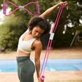 thumbnail image 5 of BESTSKY Fitness Resistance Bands with Handles, Resistance Band with Handles, Exercise Tube Band for Arm and Shoulder Stretch, Strength Training, Flexibility, Exercise Elastic Rope for Home, Gym, 5 of 6