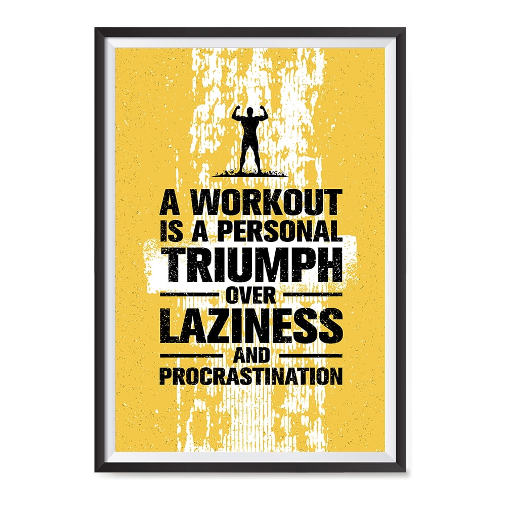 EzPosterPrints - Gym Inspiration Motivation Quotes - Poster Printing ...