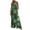 9# Green, variant on Womens Christmas Print Wide Leg Jumpsuit Adjustable Strap Sleeveless Overalls with Pockets M