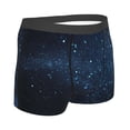 thumbnail image 3 of Naloa Blue Glitter Retro Print Mens Underwear - Boxers for Men, Classic Briefs for Men, 3 of 9