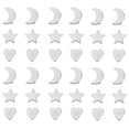 thumbnail image 1 of Silver Alloy Connector Charms for DIY Enthusiasts 60Pcs 0.3X0.3in, 1 of 8