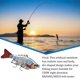 thumbnail image 4 of Eigraketly Paquete de 3 señuelos de pesca de plástico de agua salada cebo falso atracción al aire libre Swimbaits artificiales Crankbait accesorio 10cm Pescar tipo 3 Eigraketly OD023723-03, 4 of 6